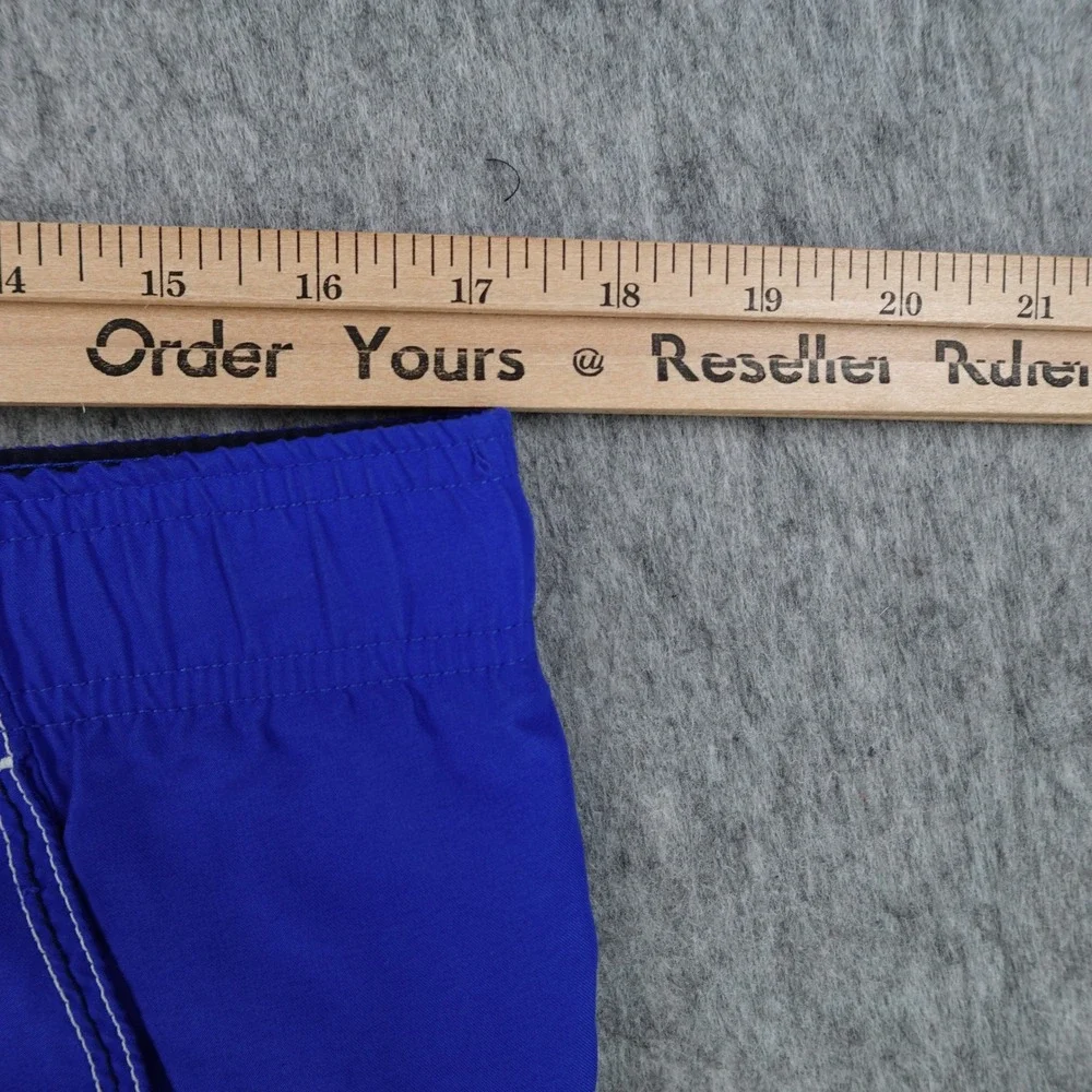 Nike Shorts Men Small Blue Swim Board Shorts Pockets